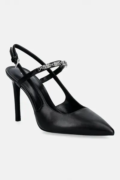 Kožené lodičky MICHAEL Michael Kors Dina Flex High Sling Pump