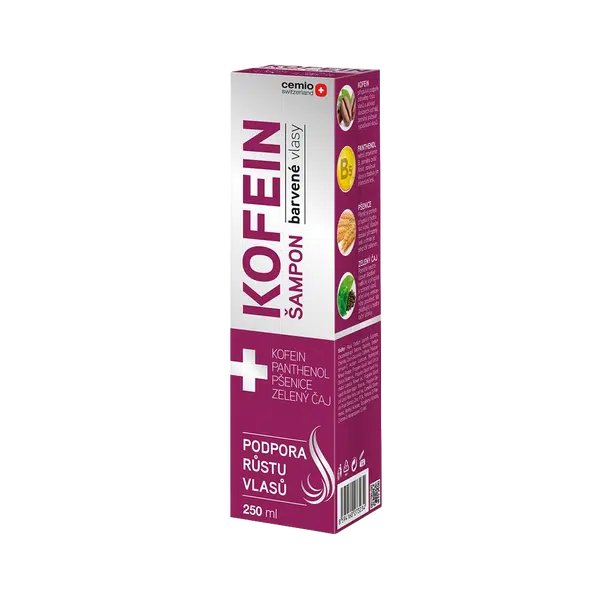 CEMIO Kofein šampon barvené vlasy 250 ml
