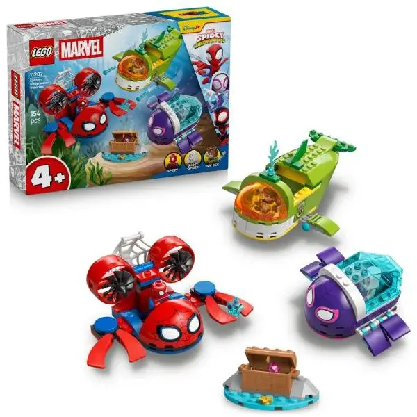 LEGO® Marvel 11207 Spidey: Podmořská vozidla