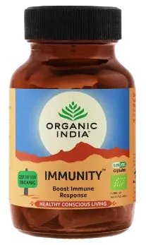 ORGANIC INDIA Immunity EN 60 kapslí