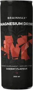 BRAINMAX Magnesium drink, hořčík, třešeň 250 ml