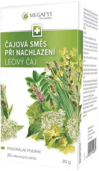 MEGAFYT Čajová směs při nachlazení 20 sáčků
