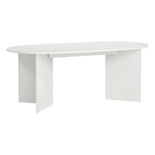 MID.YOU JÍDELNÍ STŮL, bílá, 200/100/76 cm