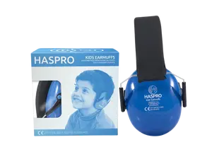 HASPRO Sluchátka pro děti modrá