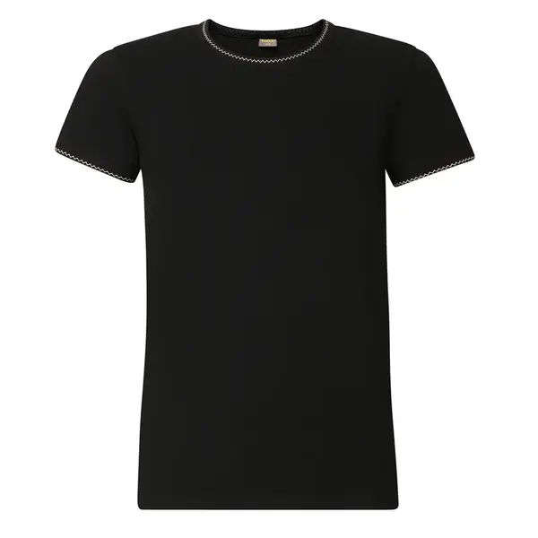 Dámske bavlnené tričko NAX QENQA čierne