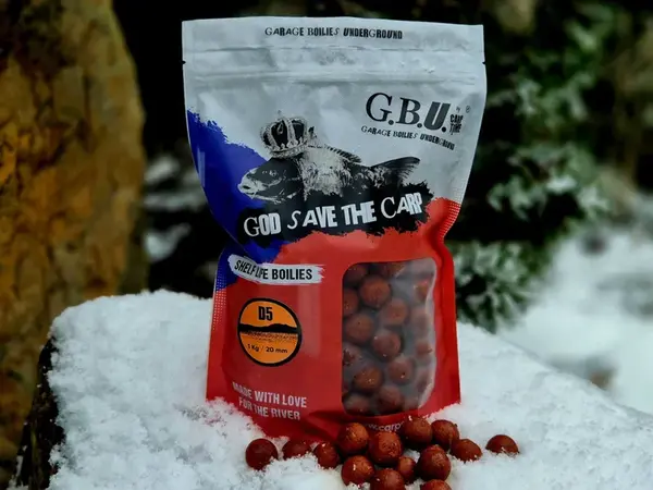 G.b.u. boilies d5 zimní edice - 1 kg 20 mm