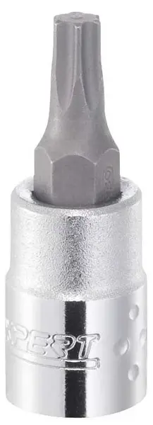 Hlavice 1/4" zástrčná TORX (různé velikosti) - Tona Expert Velikost: T27