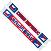 FLLÖS FANLINE SCARF CZECH 6 Zimný šál, biela, veľkosť UNI