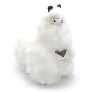 INKARI Plyšová hračka Alpaka Medium Ivory White 32cm