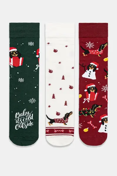 Bavlněné ponožky Medicine 3-pack