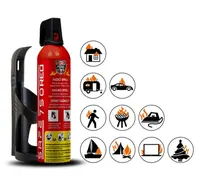 Hasicí sprej SAFE 750 RED 750ml pěnový + držák 75C