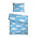 Esposa POVLEČENÍ, satén, světle modrá, 140/200 cm