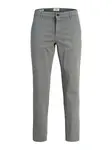 JACK & JONES Chino nohavice 'JPSTOllie'  sivá