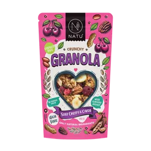 NATU Granola Višeň a karob 350 g