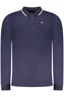 NORWAY 1963 MEN&#39;S LONG-SLEEVED POLO SHIRT, BLUE