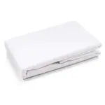 Bomimi Napínacie prestieradlo na postieľku 120x60, bavlna, BIELA