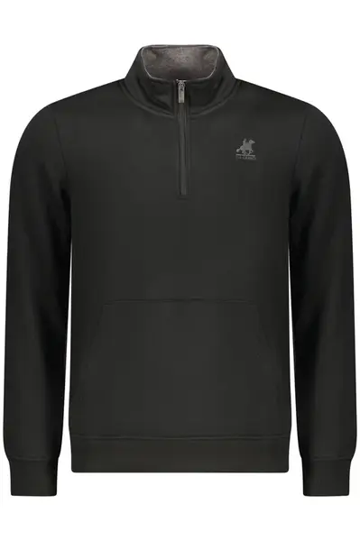 Pánská černá mikina na zip