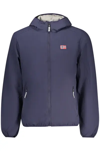 Pánska prechodná bunda s kapucňou