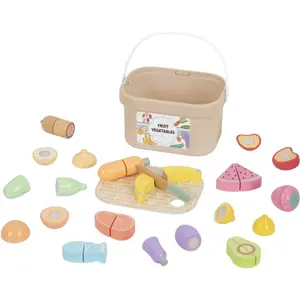 eliNeli Fruit Vegetables sada hraček ze dřeva 1 ks