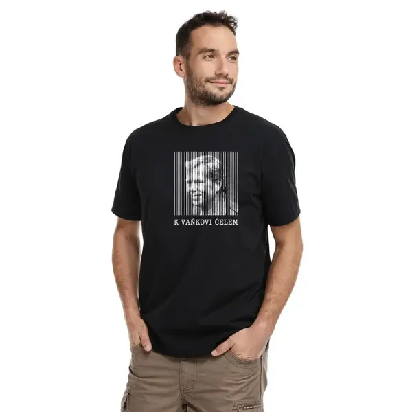 Bushman Tričko Vaněk, černé XXL