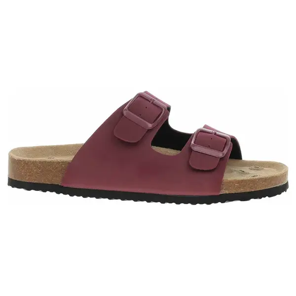 Dámské pantofle Medi Line 401-24 bordo 40