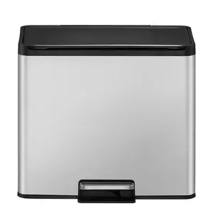 Odpadkový koš Eko Essential 20+9l inox mat 822829