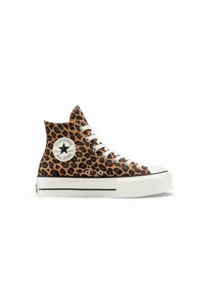 Dámské leopardí vysoké tenisky Converse