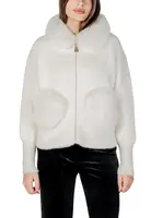 Bílá zimní bunda Ayfee