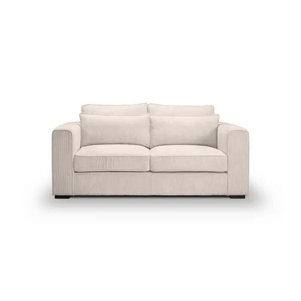 MID.YOU 2,5SEDÁK, textil, šedobéžová