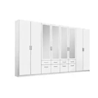 Rauch Möbel ŠATNÍ SKŘÍŇ S OTOČNÝMI DVEŘMI, bílá, 360/229/54 cm