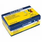 Špendlíky s barevnou hlavičkou, balení 36ks