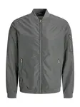 JACK & JONES Prechodná bunda 'JWHMASH'  sivá