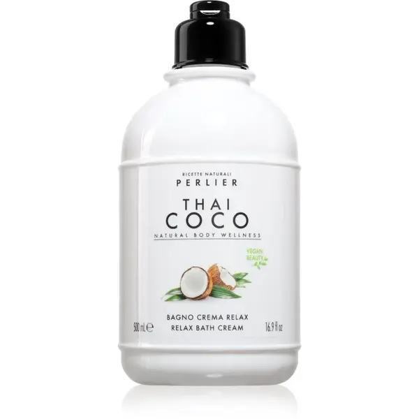 Perlier Thai Coco Relax Bath Cream relaxační krém do koupele 500 ml