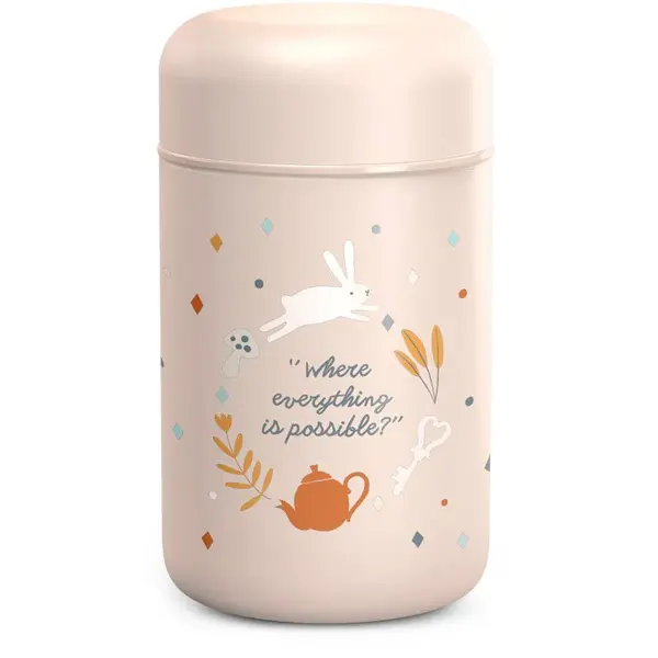 Suavinex Wonderland Food Flask termoska na jídlo Rose 400 ml