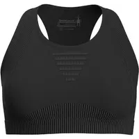 Smartwool INTRAKNIT RACERBACK BRA W Dámská sportovní podprsenka, černá, velikost