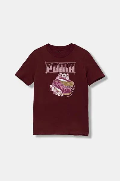 Detské bavlnené tričko Puma GRAPHIC Sneaker Tee G