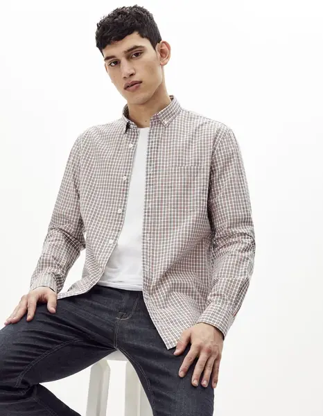 Celio Plaid Shirt Rakaro - Men
