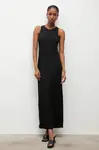 Šaty Answear.LAB černá barva, maxi, přiléhavé