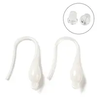 Hypoallergenic Bioceramics Zirconia Ceramic Ear Hooks
