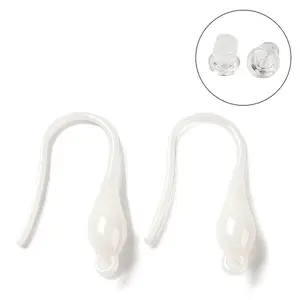 Hypoallergenic Bioceramics Zirconia Ceramic Ear Hooks