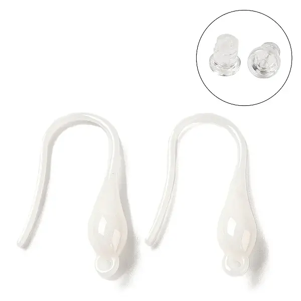 Hypoallergenic Bioceramics Zirconia Ceramic Ear Hooks