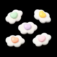 Cartoon Opaque Resin Cabochons