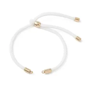 3MM Round Nylon Twisted Cord Slider Bracelet Making