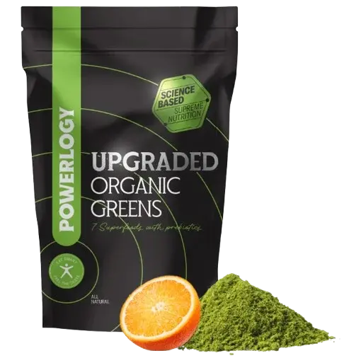 POWERLOGY Upgraded Organic Greens 300 g