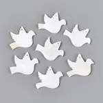 Natural Freshwater Shell Carved Pendants