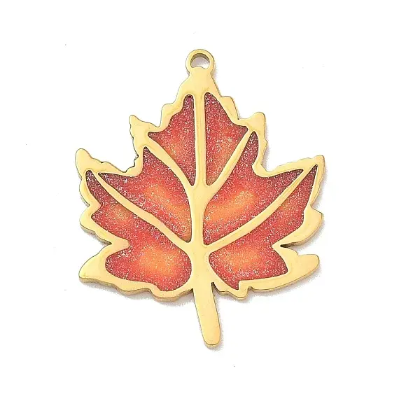 Ocean Theme 304 Stainless Steel Enamel Pendants