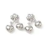 Brass Micro Pave Cubic Zirconia Pendants