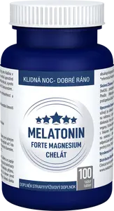 CLINICAL NUTRICOSMETICS Melatonin Forte Magnesium chelát 100 tablet