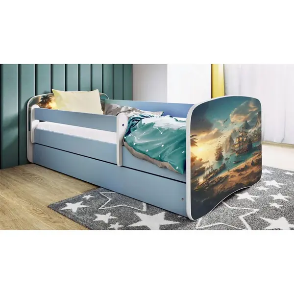 MID.YOU POSTEL PRO DĚTI A MLÁDEŽ 80/160 cm, modrá, bílá