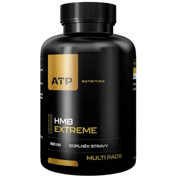 ATP NUTRITION HMB EXTREME 180 TOBOLEK Podpora svalů, černá, velikost